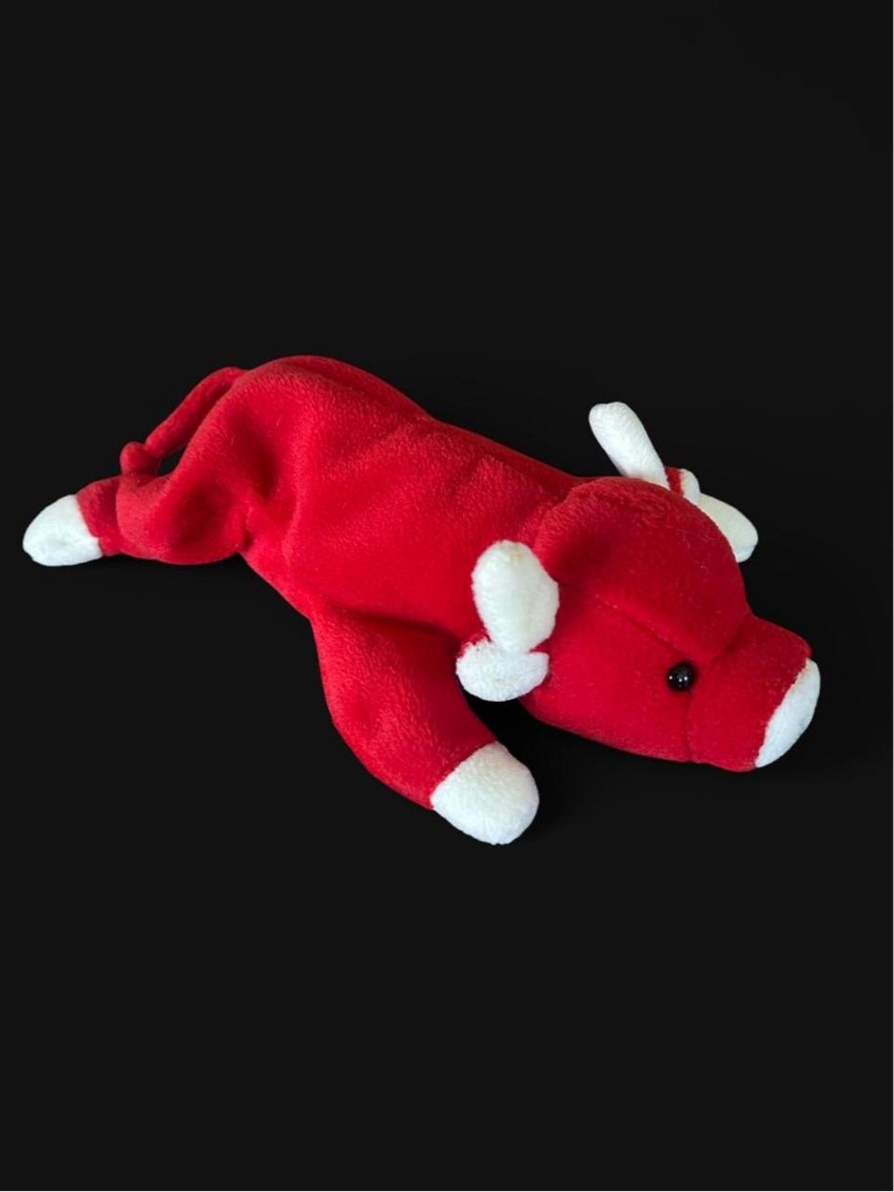 1995 Snort Beanie Baby Red Pig
